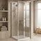 Bifold 900mm x 800mm Rectangle Shower Enclosure Radiant