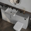 Oliver Grey Slim Shaker Fitted Furniture Combination