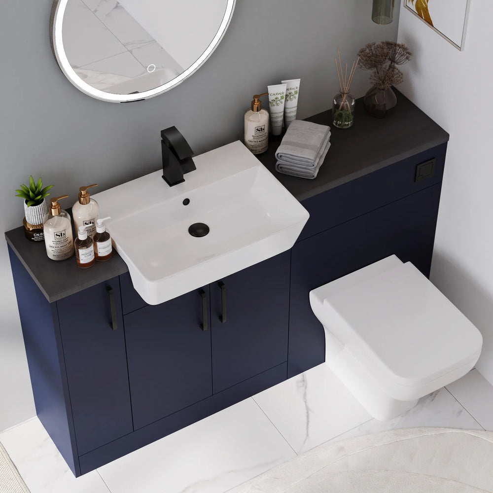 Oliver Modern Blue Fitted Furniture Combination