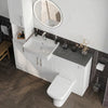Oliver White Shaker Fitted Furniture Combination with Tall Boy Storage