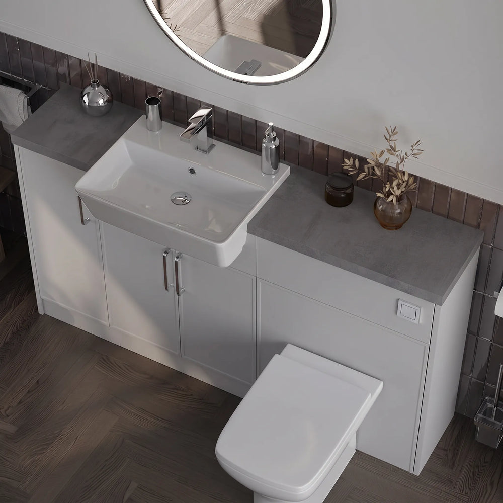 Oliver Grey Slim Shaker Fitted Furniture Combination