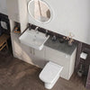 Oliver Modern Cashmere Fitted Furniture Combination with Tall Boy Storage