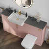 Oliver Pink Shaker Fitted Furniture Combination
