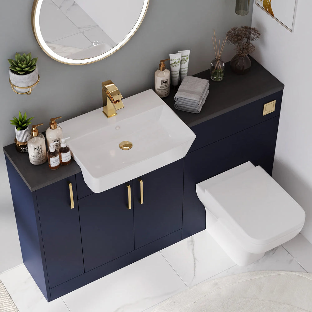 Oliver Modern Blue Fitted Furniture Combination