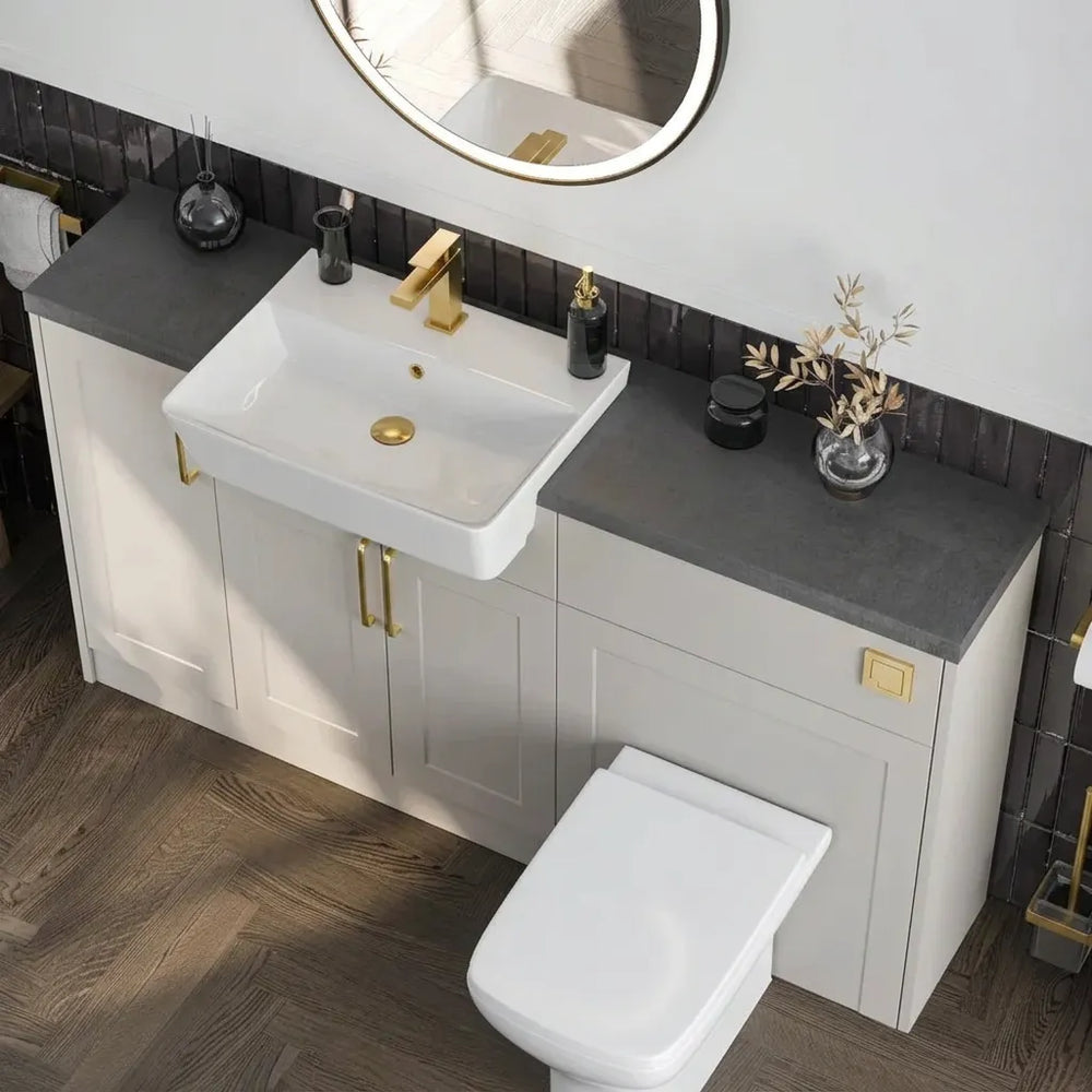 Oliver Cashmere Shaker Fitted Furniture Combination