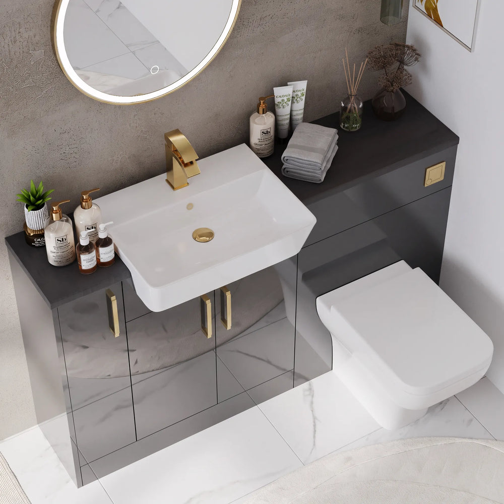 Oliver Modern Anthracite Fitted Furniture Combination