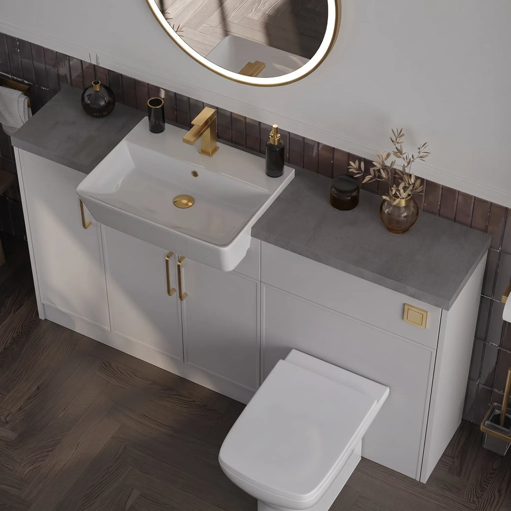 Oliver Grey Slim Shaker Fitted Furniture Combination