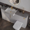 Oliver Grey Slim Shaker Fitted Furniture Combination