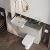 Oliver Modern Cashmere Fitted Furniture Combination with Tall Boy Storage