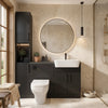 Oliver Modern Black Fitted Furniture Combination with Tall Boy Storage