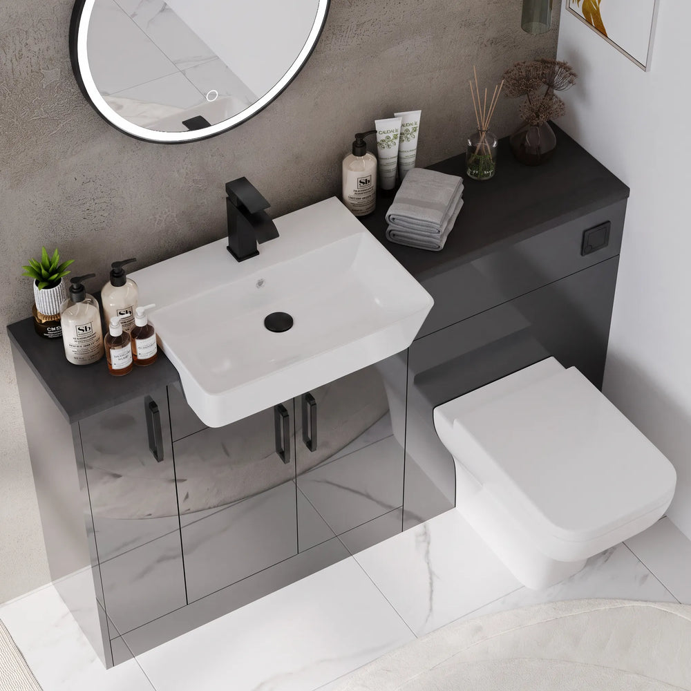 Oliver Modern Anthracite Fitted Furniture Combination