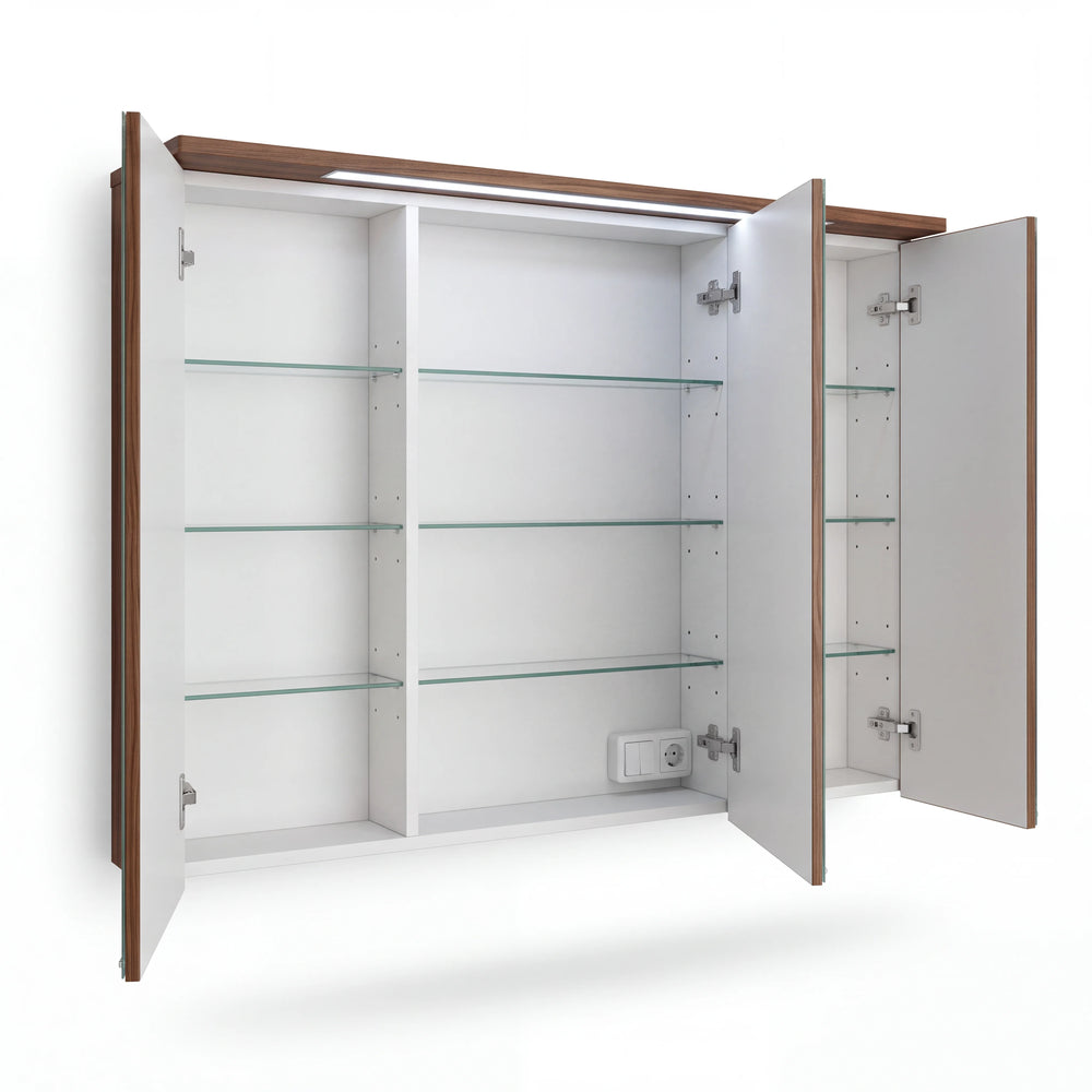 Pelipal Cassca Mirror Cabinet with LED Canopy