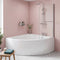 1500 x 1000mm Corner Bath Cleo