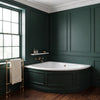 1500 x 1000mm Corner Bath Cleo