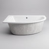1500 x 1000mm Corner Bath Cleo