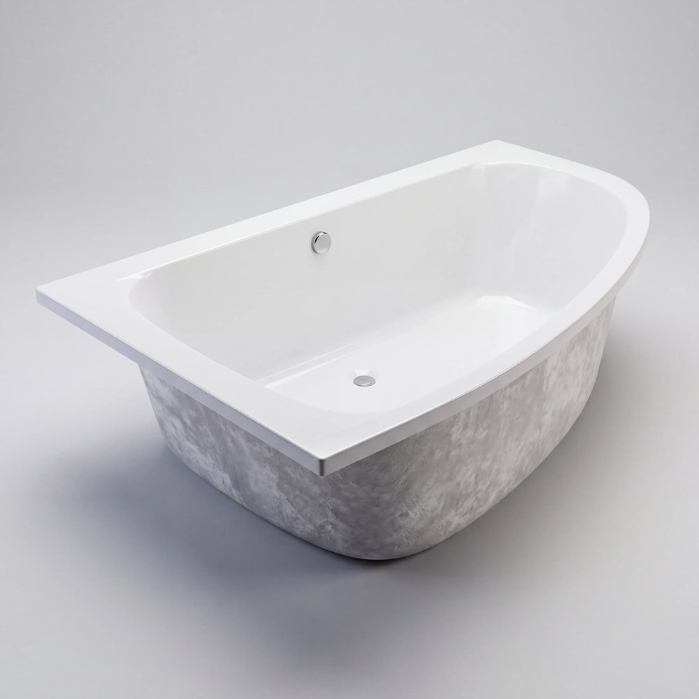 1500 x 1000mm Corner Bath Cleo