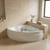 1200 x 1200 Corner Bath White Laguna