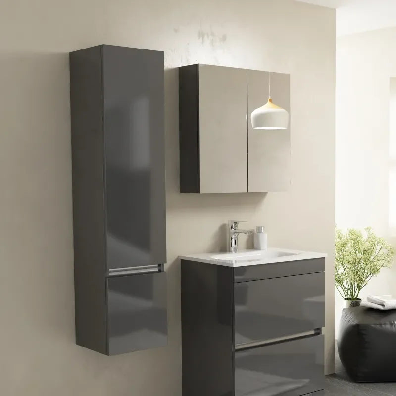 Pemberton Handleless Tallboy Grey