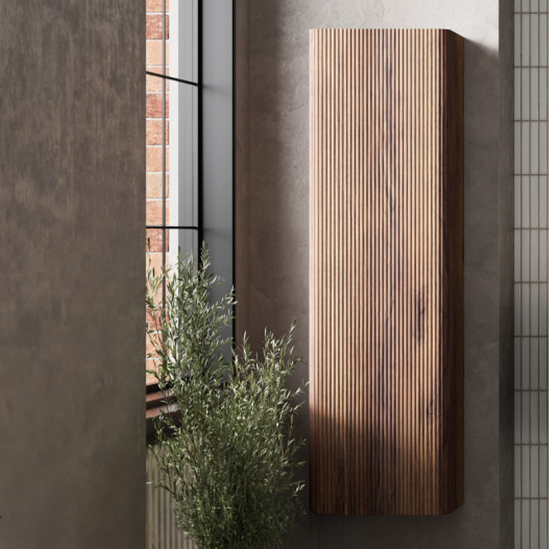 Wabi 1  Door Storage Unit Walnut