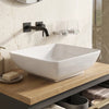 Square Countertop White Basin