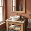 Monaco Round Tapledge Wall Hung Basin