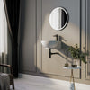 Monaco Round Tapledge Wall Hung Basin