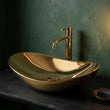 Addison Gold Oval Countertop Basin 620mm Vitreous China