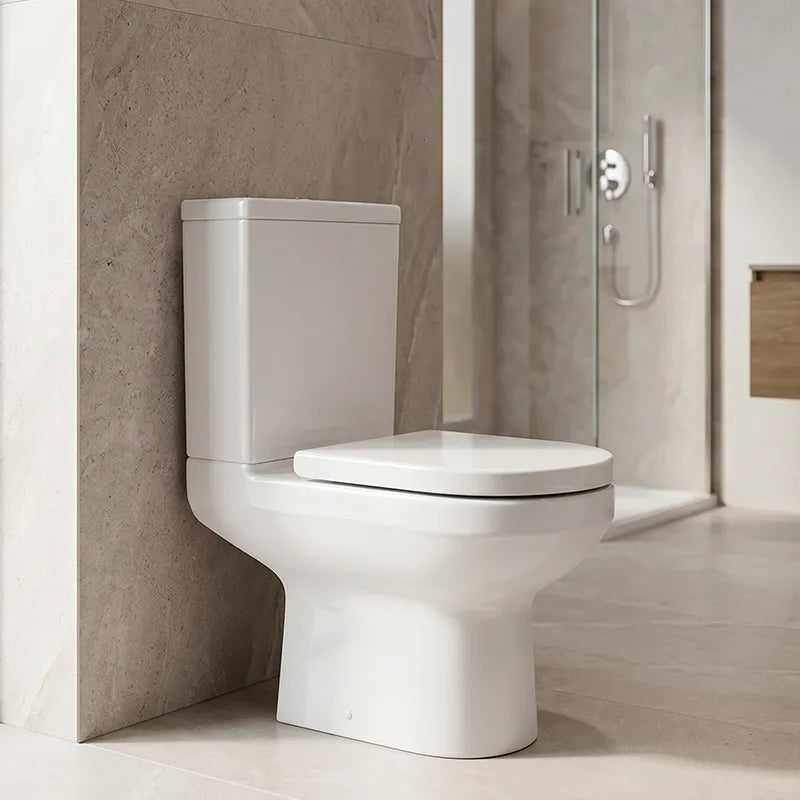 Charlie Close-Coupled Open Back Toilet