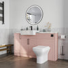 Oliver Pink Shaker Fitted Furniture Combination