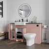 Oliver Pink Shaker Fitted Furniture Combination