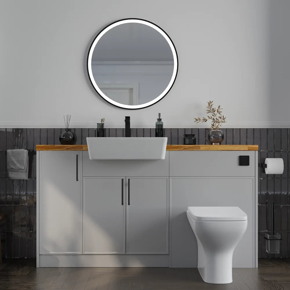 Oliver Grey Slim Shaker Fitted Furniture Combination