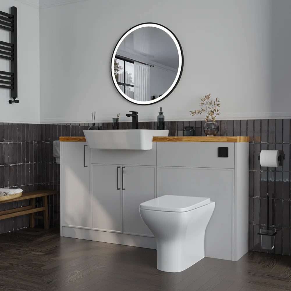Oliver Grey Slim Shaker Fitted Furniture Combination