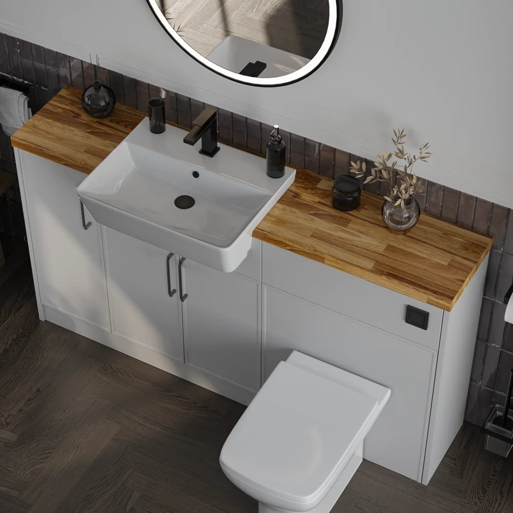 Oliver Grey Slim Shaker Fitted Furniture Combination