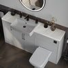 Oliver Grey Slim Shaker Fitted Furniture Combination