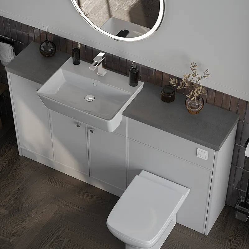 Oliver Grey Slim Shaker Fitted Furniture Combination