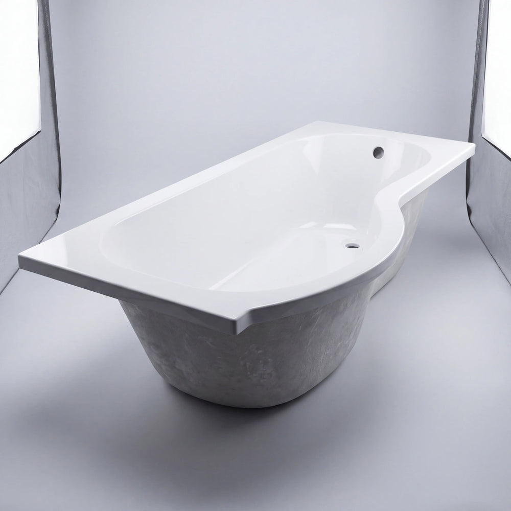 1700 x 700mm Shower Bath Ethan