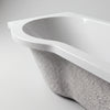 1700 x 700mm Shower Bath Ethan
