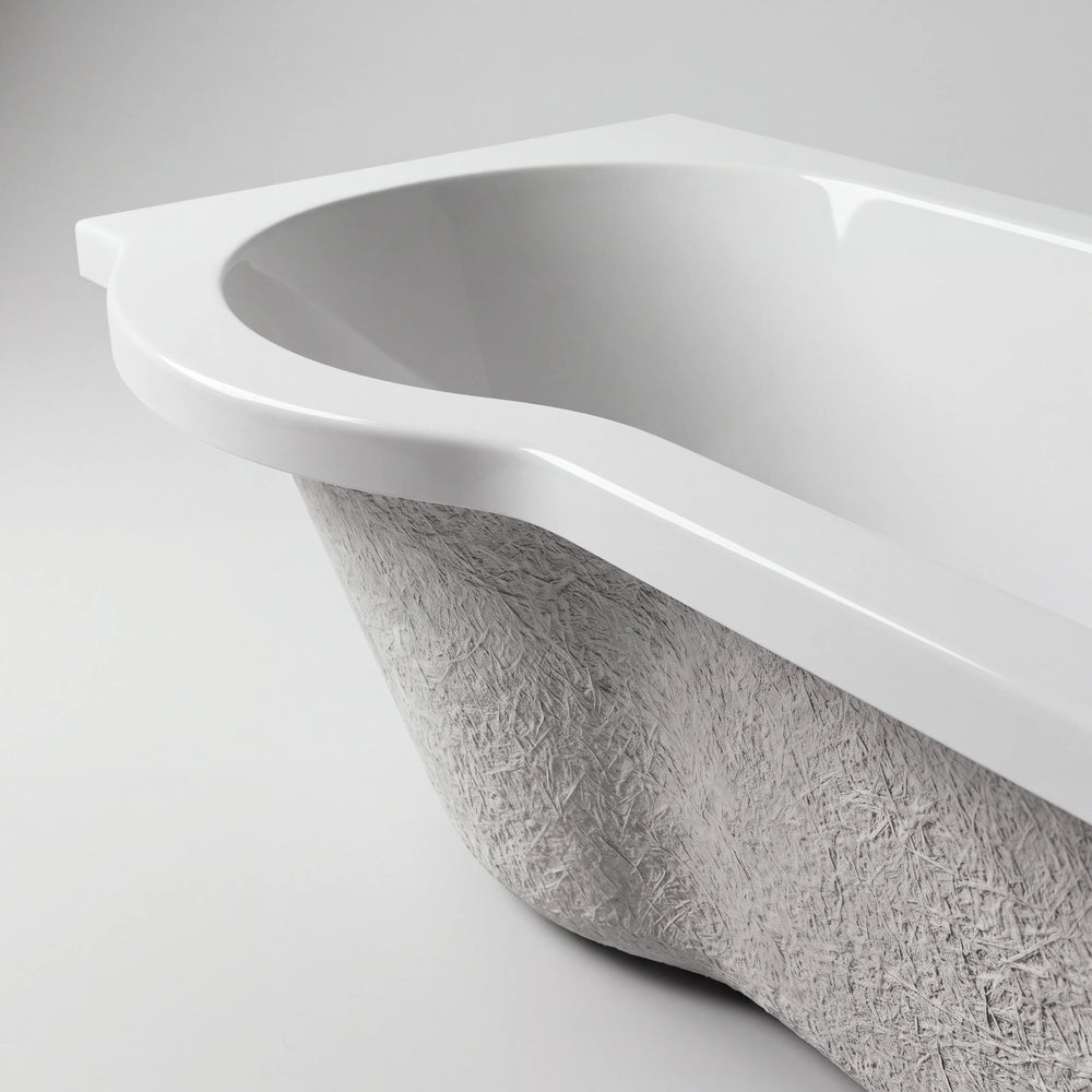 1700 x 700mm Shower Bath Ethan