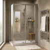 Bifold 800mm x 800mm Square Shower Enclosure Radiant