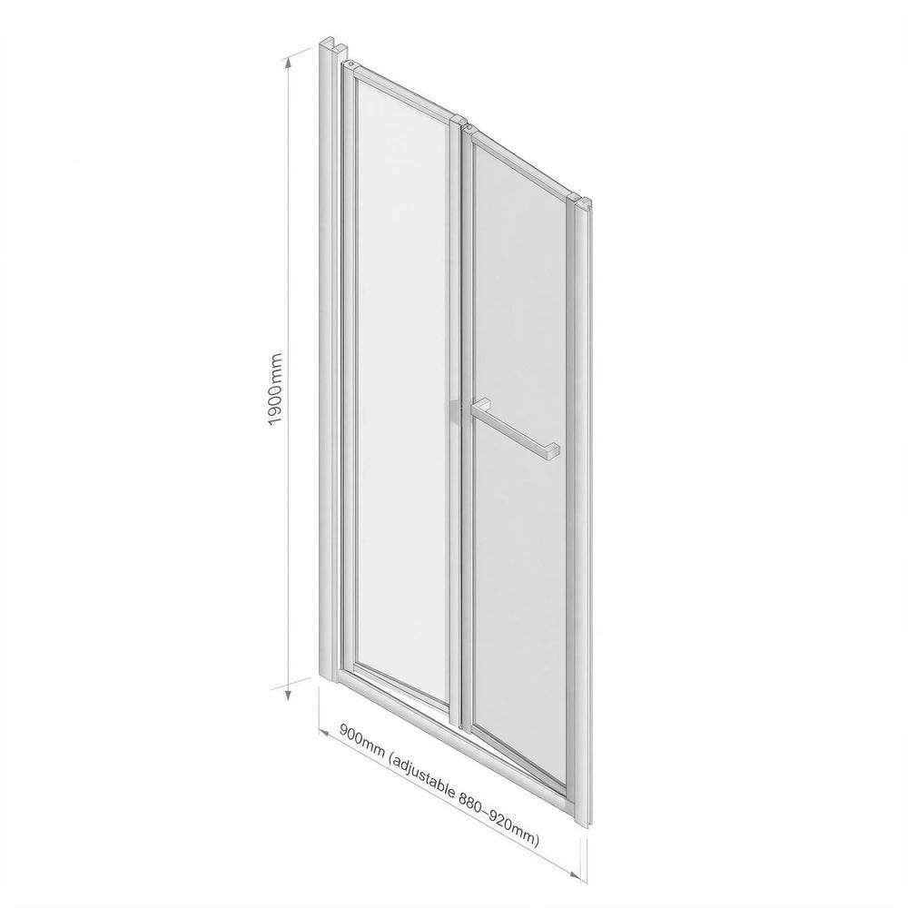 900 x 1900 Bifold Door Radiant