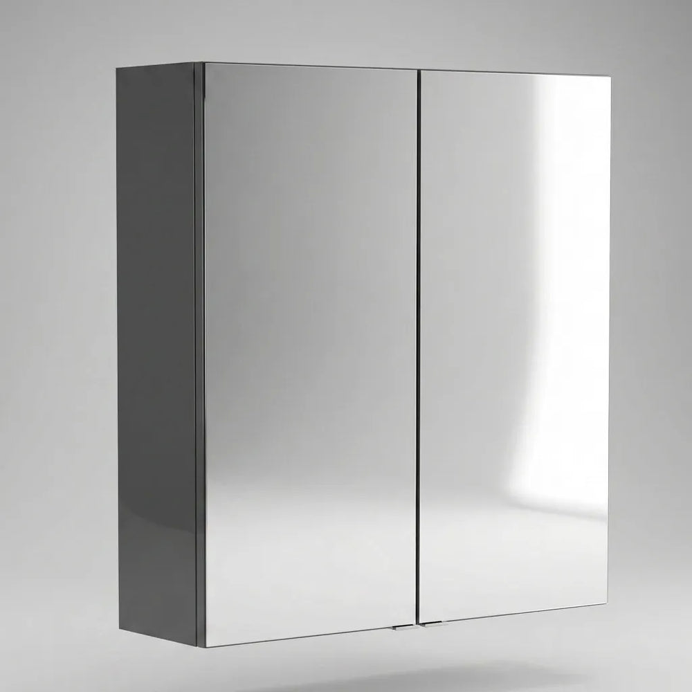 Oliver Mirror Cabinet 2-Door Complete 600mm Anthracite