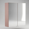 Oliver Mirror Cabinet 2-Door Complete 600mm White