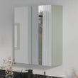 Oliver Mirror Cabinet 2-Door 600mm Sage Traditional