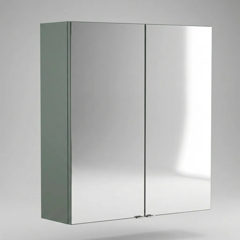 Oliver Mirror Cabinet 2-Door 600mm Sage Traditional