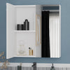 Oliver Mirror Cabinet 2-Door Complete 600mm White