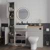 Oliver Cashmere Shaker Fitted Furniture Combination with Tall Boy Storage