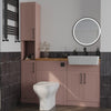 Oliver Pink Shaker Fitted Furniture Combination with Tall Boy Storage