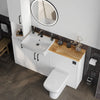 Oliver White Slim Shaker Fitted Furniture Combination with Tall Boy Storage