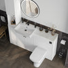 Oliver White Slim Shaker Fitted Furniture Combination with Tall Boy Storage