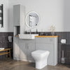 Oliver Grey Slim Shaker Fitted Furniture Combination with Tall Boy Storage